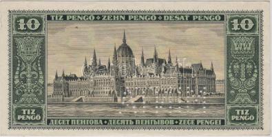 1926 10P "B 000 - 000000" sorszámmal, "Minta" perforációval T:I RRR!!!