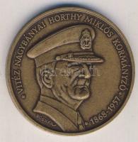 1993. "Horthy Miklós újratemetése-Kenderes" matt Br emlékérem szirgn.:Bognár T:1