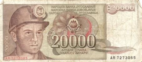 Kis világpénz tétel 20db különféle bankjegy, köztük jobbak T:III,IV