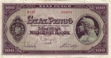 Kis vegyes magyar bankjegy tétel, közte korona, pengő, forint, összesen 20db különféle T:II,III,IV