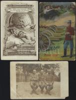 6 db I. világháborús katonai lap / 6 WWI cards