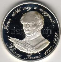 1990 "Kölcsey Ferenc" 500Ft ezüst, díszdobozban T:PP Csak 500db RR!!