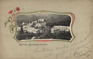 Feketehegy-fürdő litho