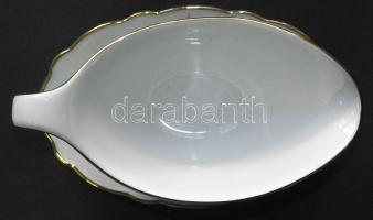 Bavaria Tirschenreuth kézzel festett porcelán szószostál / Chinaware sauce dish 28x12 cm