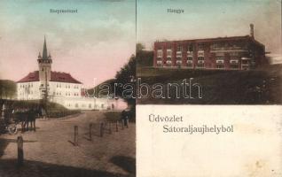 Sátoraljaújhely Borpincészet és Hangya (levágott / cut)