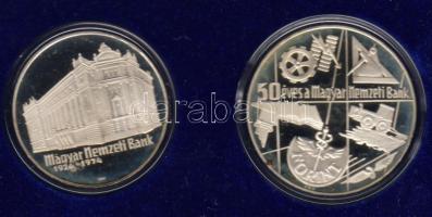 1974 "MNB" 50Ft, 100Ft ezüst, díszdobozban Csak 6000db T:PP RR!!