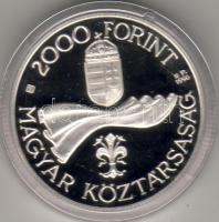 1996 "50 éves a Forint" 2000Ft ezüst, díszdobozban Csak 5000db T:PP RR!!