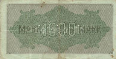 Német Birodalom / Weimari Köztársaság 1922. 1000M (4x) "Vielecke" vízjellel, a "Reich...