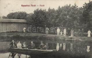 Gyopárosfürdő csónakázók