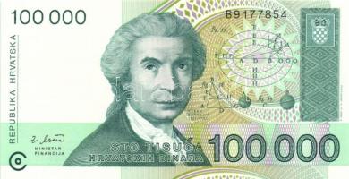 Bulgária 1991. 20L (6x) T:I + Horvátország 6db modern bankjegy T:I