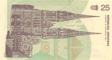 Bulgária 1991. 20L (6x) T:I + Horvátország 6db modern bankjegy T:I