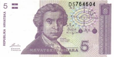 Bulgária 1991. 20L (6x) T:I + Horvátország 6db modern bankjegy T:I