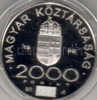 1999 "... 2000. évf." 2000Ft ezüst, díszdobozban T:PP