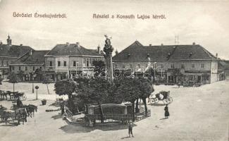 Érsekújvár Kossuth square (cut)