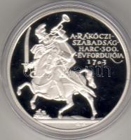 2003 "Rákóczy szabadságharc..." 5000Ft ezüst, díszdobozban T:PP
