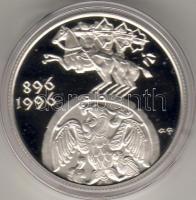 1996 "Honfoglalás..." 2000Ft ezüst, díszdobozban T:PP