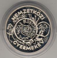 1979 "Nemzetközi gyermekév" 200Ft ezüst, díszdobozban T:PP