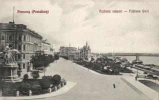 Pozsony Fadrusz quay