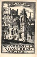 Pozsony, the Hungarian Strasbourg irredenta propaganda s: Zádor István (cut)