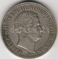 D.Reich/ Preussen 1840 Friedr.Wilh. "Segen des Mansfelder Bergbaues" Thaler ezüst/ Silber T:3+