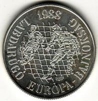 1988 "Labdarúgó EB" 500Ft ezüst, díszdobozban T:BU Csak 8000db RR!!