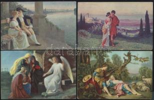 MŰVÉSZET, SZERELEM 40 db Stengel lap / Art, love 40 STENGEL cards