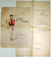 Tornyai János festőművész hagyatékából: a festő saját kézírása, valamint feleségének feljelentése a festő nevére hamisított váltó miatt