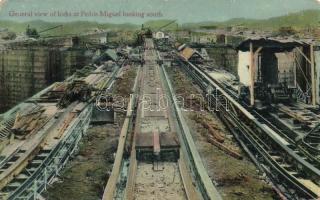 Pedro Miguel constructon site, locks