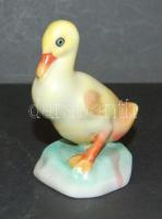 1944 Herendi porcelán kiskacsa / Herend chinaware duck 8 cm