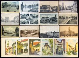 Dunántúl képelapgyűjtemény, 318 db régi képeslap / Transdanubia 318 old postcards