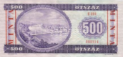 1980 500Ft "Minta" fny és perforáció T:I R!