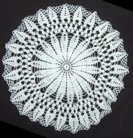 2 db csipke terítő