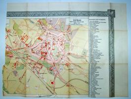 1921 Magyar Földrajzi Intázet: Európa és Kisázsia térkép (egy kis szakadás) / Map (one small tear) 5...