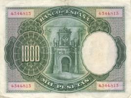 Spanyolország 1925. 100P (2x) + 1000P + 1927. 500P + 1928. 50P T:II,III