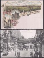 94 db vegyes modern képeslap sok európai városképpel, balatoni lapokkal, szép reprintekkel, nagyrész...