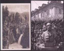 94 db vegyes modern képeslap sok európai városképpel, balatoni lapokkal, szép reprintekkel, nagyrész...