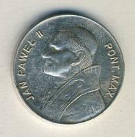 Lengyelország DN "Częstochowai Fekete Madonna - II. János Pál pápa" ezüstözött ffém emléké...