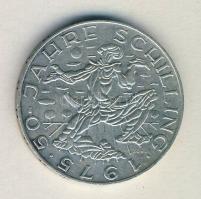 Ausztria 1975. 100Sch Ag "50 éves a Schilling" T:2