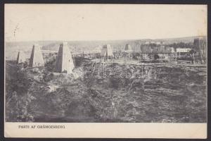 1910 Cholnoky Jenő földrajztudós saját kézzel írt képeslapja feleségének Skandináviai útjáról