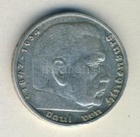 Német 3. Birodalom 1937J 2M Ag "Hindenburg" T:2- pici ph