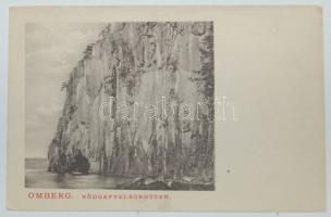 1910 Cholnoky Jenő földrajztudós saját kézzel írt képeslapja feleségének skandináviai útjáról Ombergből