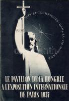 1937 Képes nyomtatvány a párizsi világkiállítás magyar pavilonjáról / Über den ung. Pavilon an der Weltausstellung in Paris