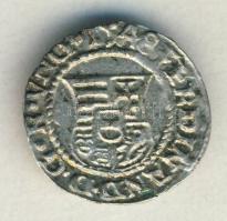 I. Ferdinánd 1548. Dénár Ag (ÉH.745a) T:2