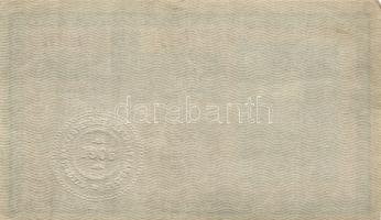 1918. 25K "hullámos" 3000 fölötti sorszámozás "Szegedi Bankegyesület Rt." száraz...