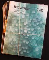 27 db Művészet folyóirat a 70-es évekből
