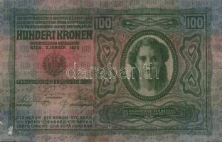 1902. 1000K + 1912. 100K mindkettő "Felülbélyegzés 1919. jan.31. Nyírbátor Város Tanácsa" ...