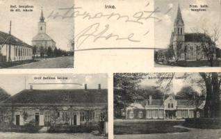 Inke a Bethlen- és a Rohonczy-kastéllyal