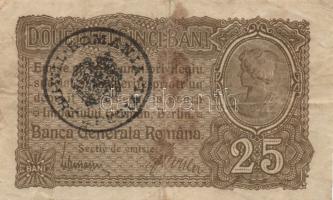 Románia/német megszállás I.V.H. 1917. 25B, 1L mindkettő román felülbélyegzéssel + Románia 1915. 2L + 1920. 1L, 2L, 5L + 1945. 20L, 100L + 1947. 100.000L T:III,IV