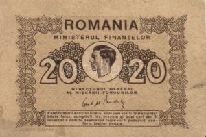 Románia/német megszállás I.V.H. 1917. 25B, 1L mindkettő román felülbélyegzéssel + Románia 1915. 2L +...