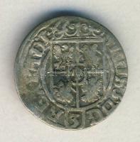 Lengyelország 1621. 3P Ag "Sigismund III." T:2/3